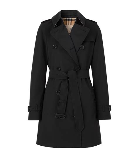 burberry kensington short trench